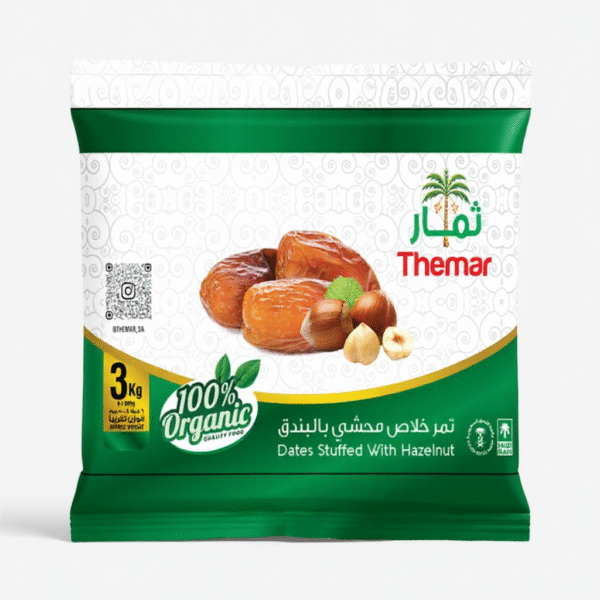 تمر خلاص محشي بالبندق 3 kg